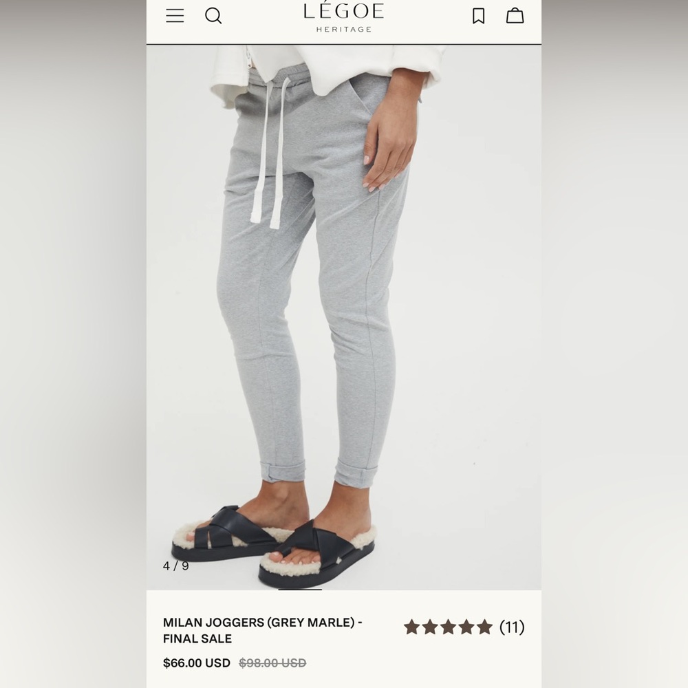 Legoe Heritage Milan Joggers size 1